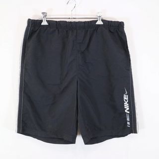 ナイキ(NIKE)のSALE/ 2000年代～ NIKE ナイキ スイムショーツ ショートパンツ Y2K ブラック (メンズ L) 中古 古着 N8171(ショートパンツ)