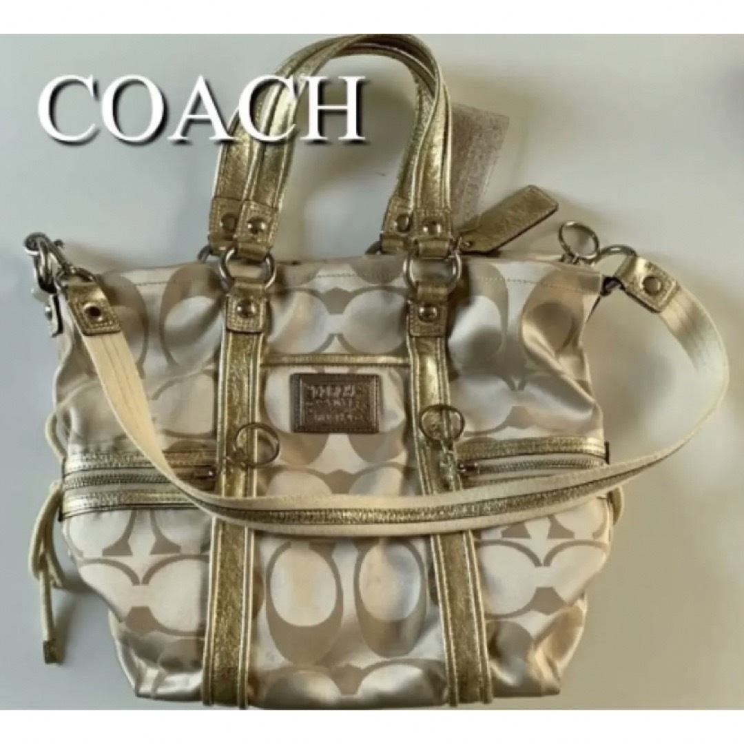 COACH コーチ シグネチャー  ハンドショルダーバッグ