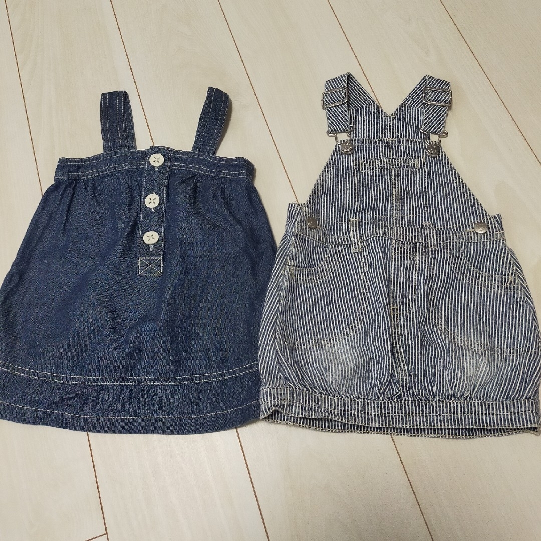 hakka baby(ハッカベビー)のベビー　女の子　夏・秋用洋服　まとめ売り　サイズ80 キッズ/ベビー/マタニティのベビー服(~85cm)(その他)の商品写真