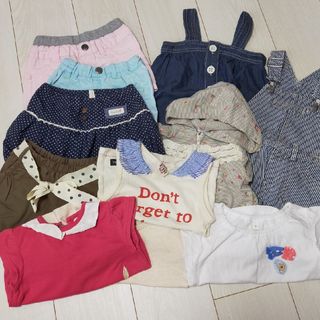 ハッカベビー(hakka baby)のベビー　女の子　夏・秋用洋服　まとめ売り　サイズ80(その他)