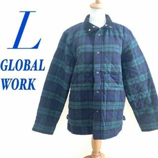 グローバルワーク(GLOBAL WORK)のGLOBAL WORK グローバルワーク アウター ウールチェック(ブルゾン)