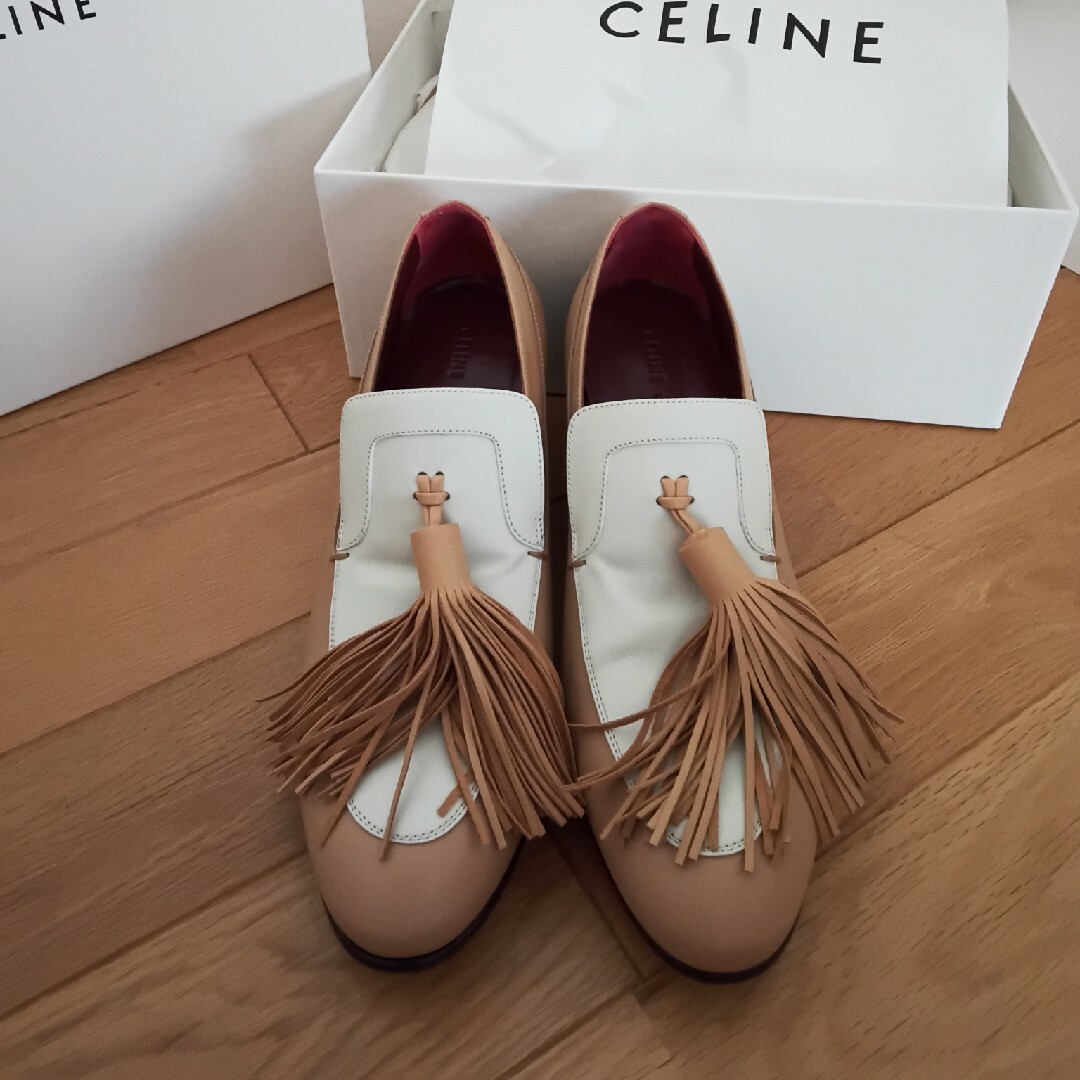 セリーヌ セリーヌ CELINE フィービー期 靴 タッセルローファー 39