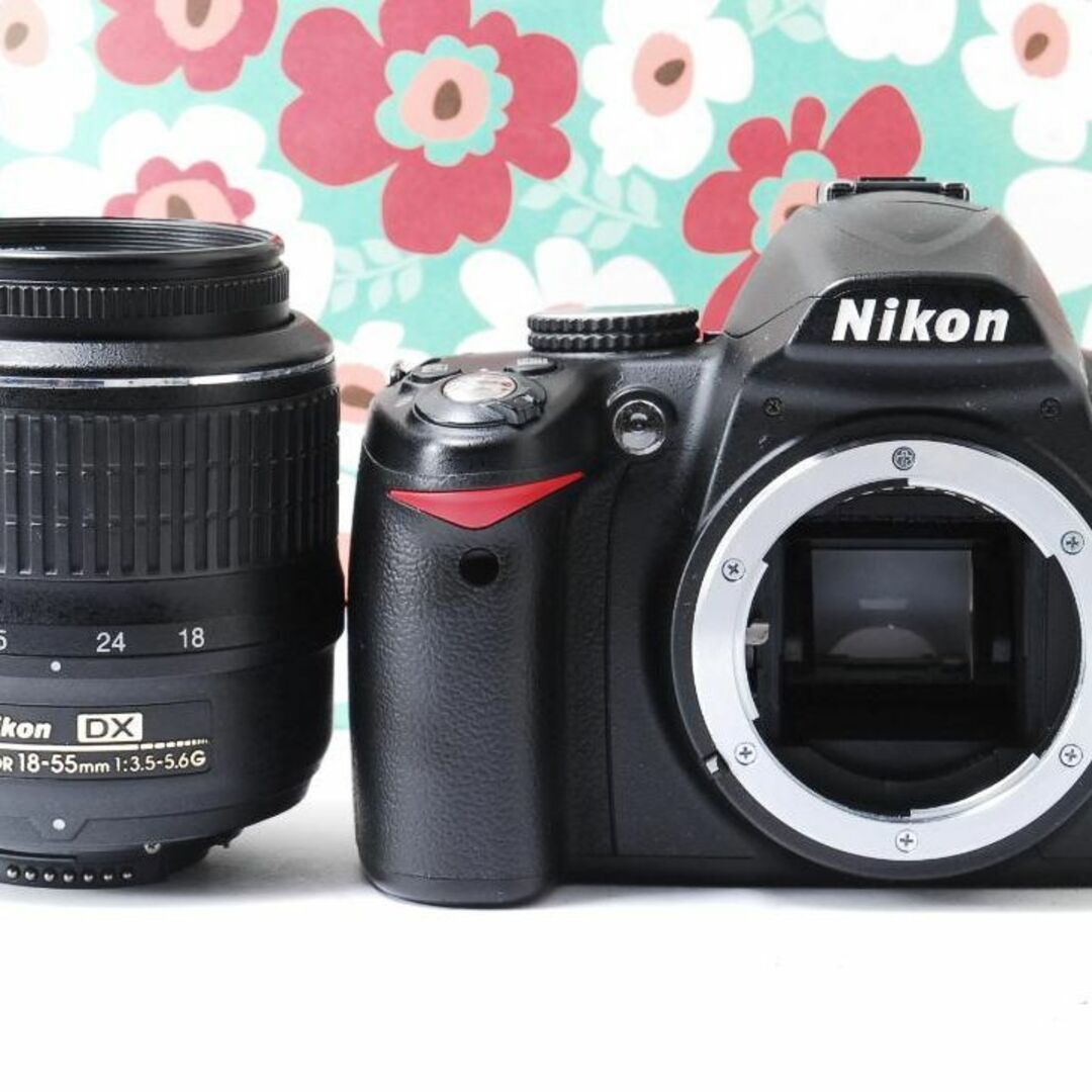 ❤️初心者でも使いこなせる一眼レフ❤Nikon D3000❤️スマホに送れる