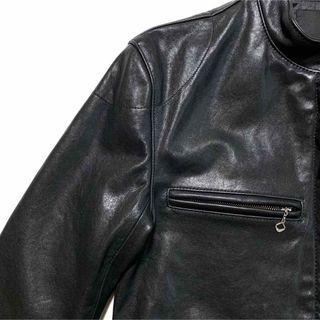 DENHAM - ☆美品 デンハム DENHAM レザー シングル ライダース