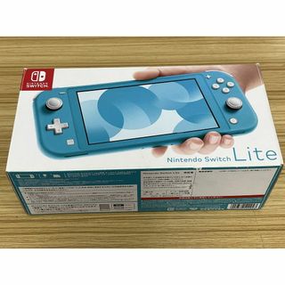 6283A☆ Nintendo Switch Lite 箱 付属品有 ターコイズ(家庭用ゲーム機本体)