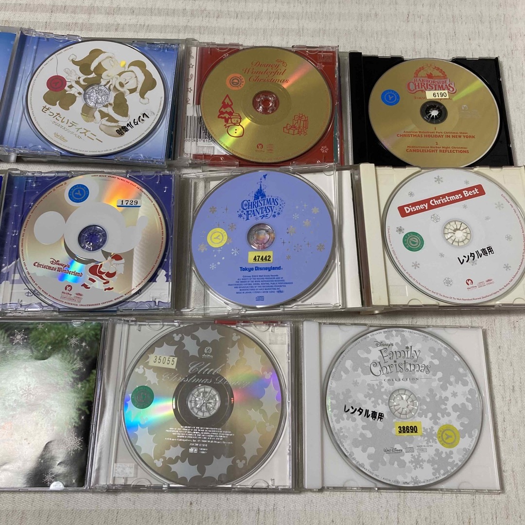 【CD 8枚】ディズニークリスマスソング　ベスト　他 エンタメ/ホビーのCD(その他)の商品写真