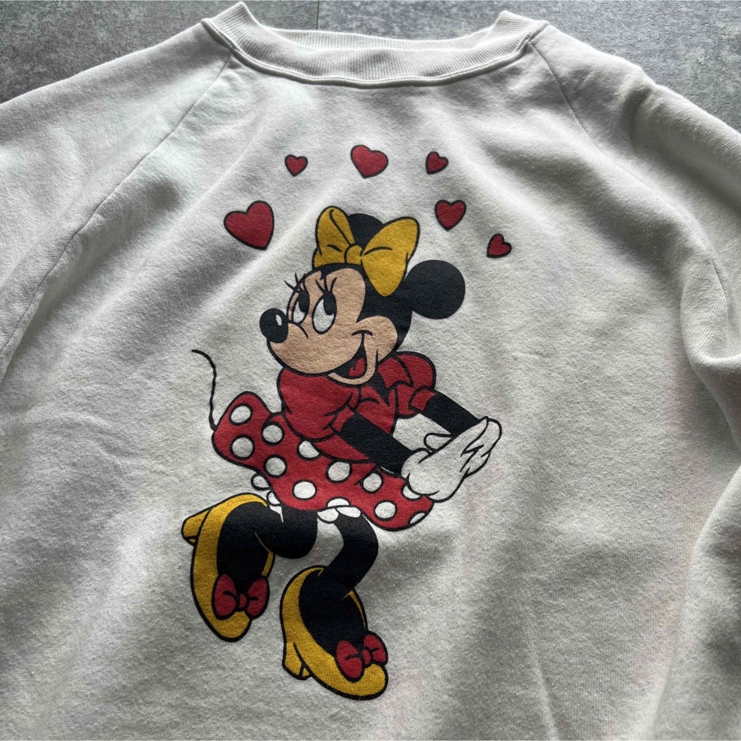 VINTAGE MICKEY MOUSE ラグランスウェット XL 在原みゆ紀