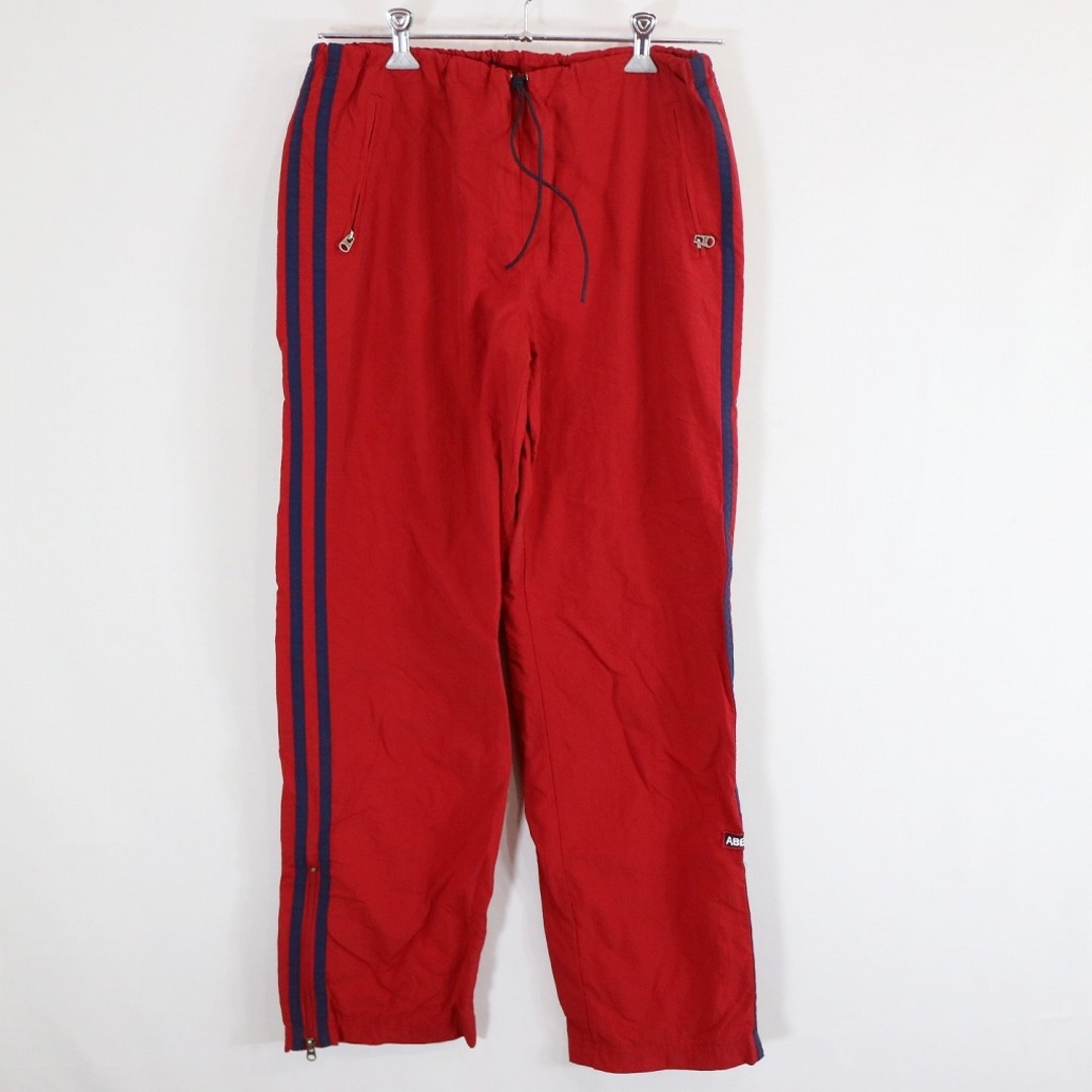 Abercrombie & Fitch アバクロンビーアンドフィッチ トラックパンツ ナイロン アメカジ レッド (メンズ M)   N8265