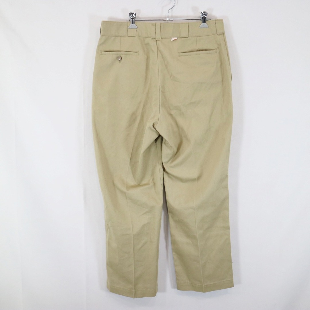 80年代 USA製 Dickies ディッキーズ 874 ワークパンツ ベージュ