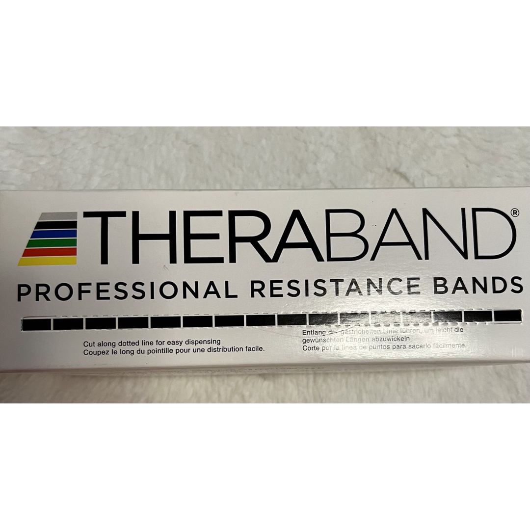 THERA BAND (セラバンド・ミディアム1m× 13cm)新体操など スポーツ/アウトドアのトレーニング/エクササイズ(トレーニング用品)の商品写真