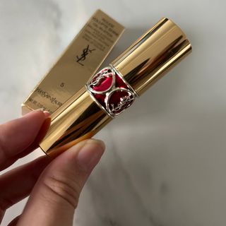 イヴサンローランボーテ(Yves Saint Laurent Beaute)のYSL 【ルージュヴォリュプテシャインNo.5】箱付(口紅)