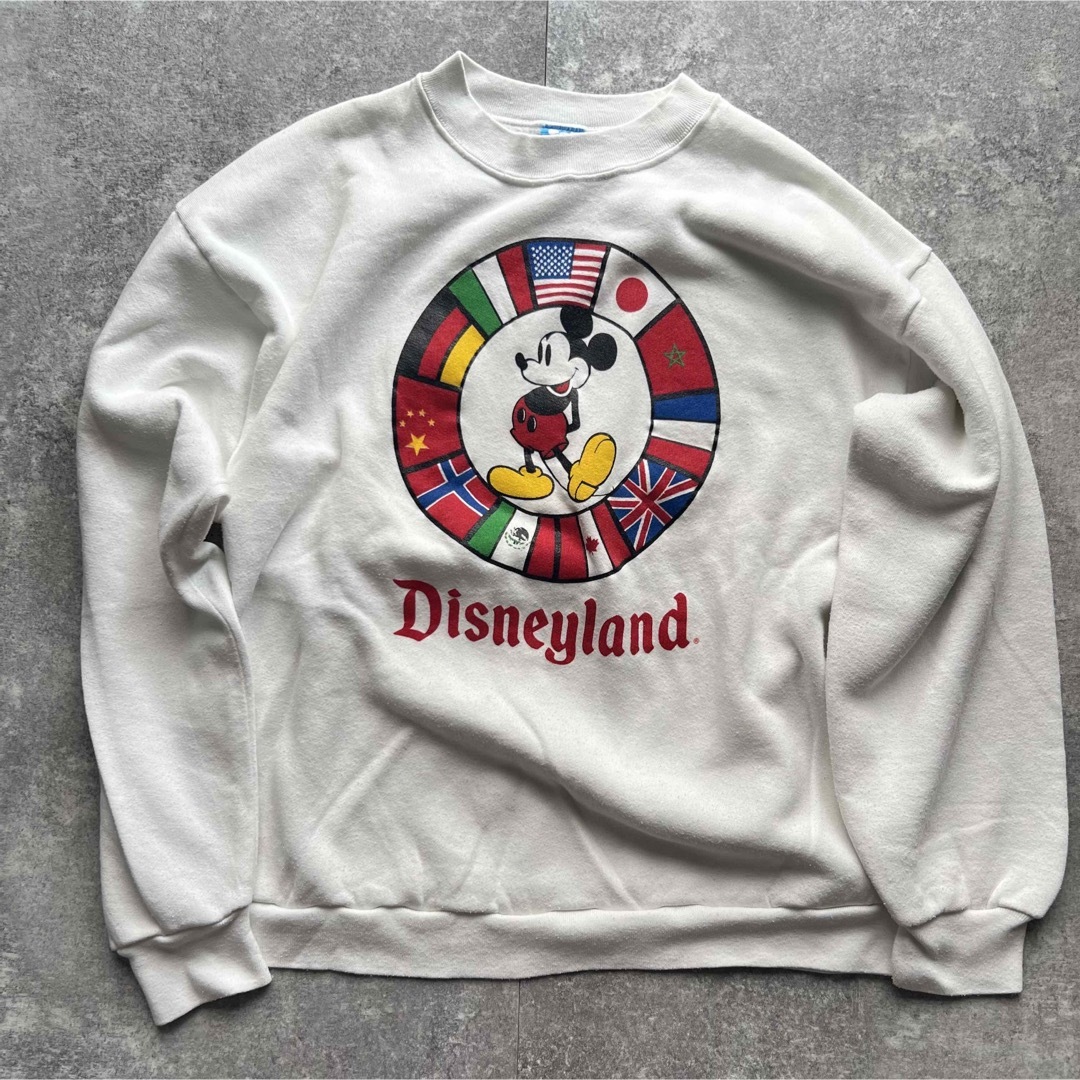 Disney(ディズニー)の80's VINTAGE Disney Mickey スウェット USA製 ① メンズのトップス(スウェット)の商品写真