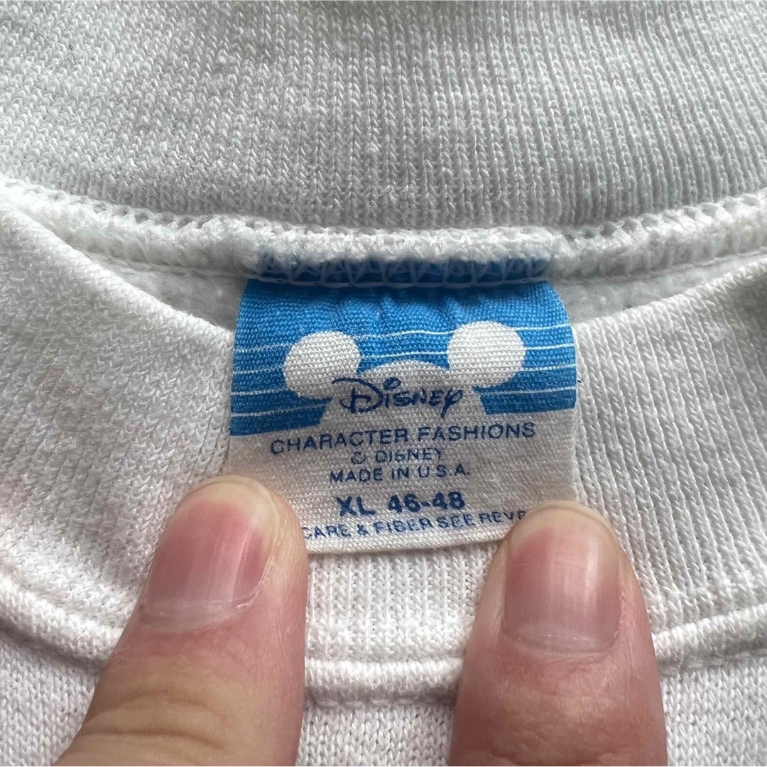 Disney(ディズニー)の80's VINTAGE Disney Mickey スウェット USA製 ① メンズのトップス(スウェット)の商品写真