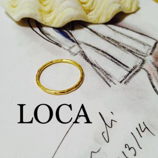 LOCA★マットゴールド華奢リング☻＊♡(リング(指輪))