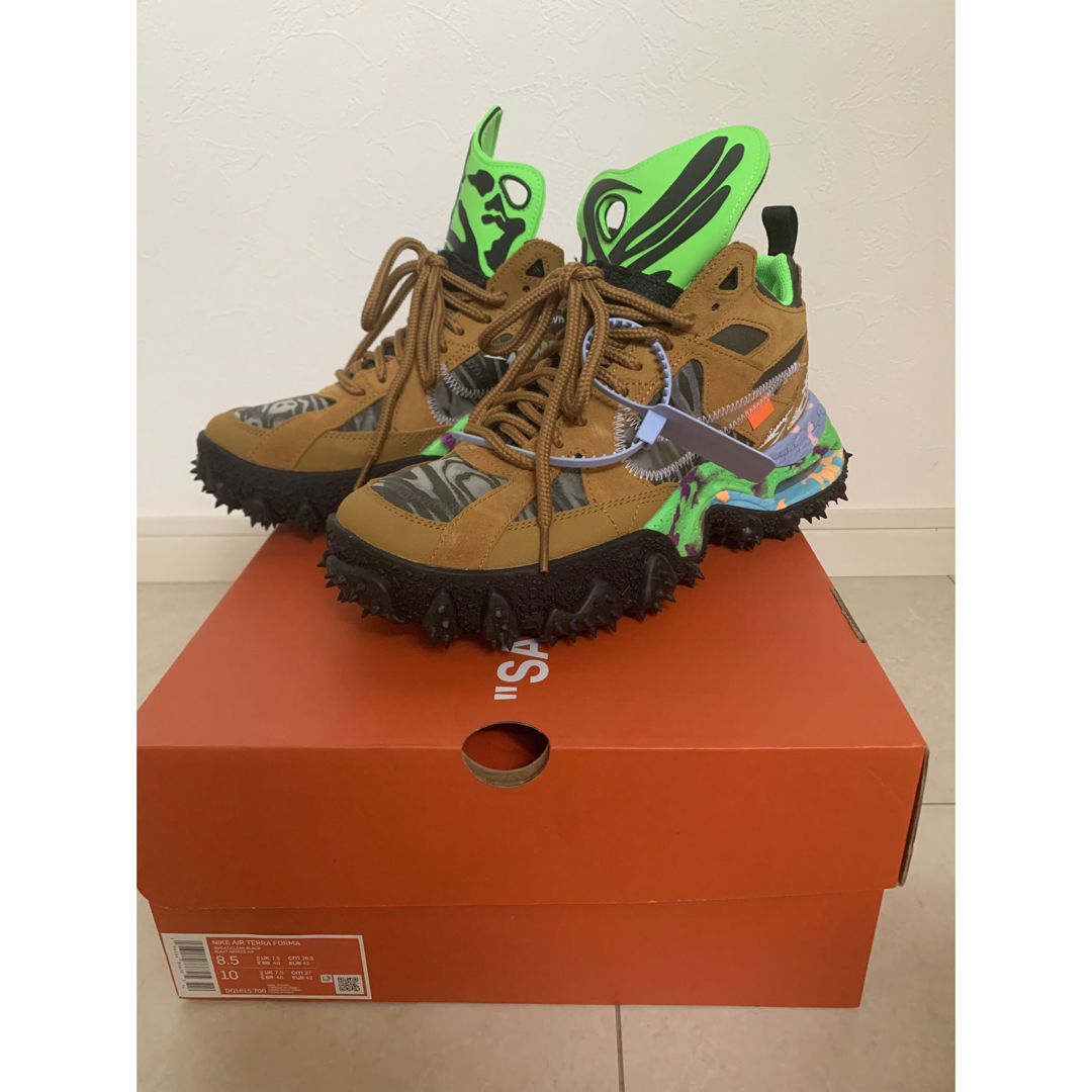 NIKE + OFF-WHITE Air Terra Forma 26.5センチ