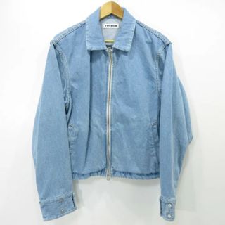 TTT_MSW - 特別価格 Randy 22ss ghetto ハーフジップデニムジャケット