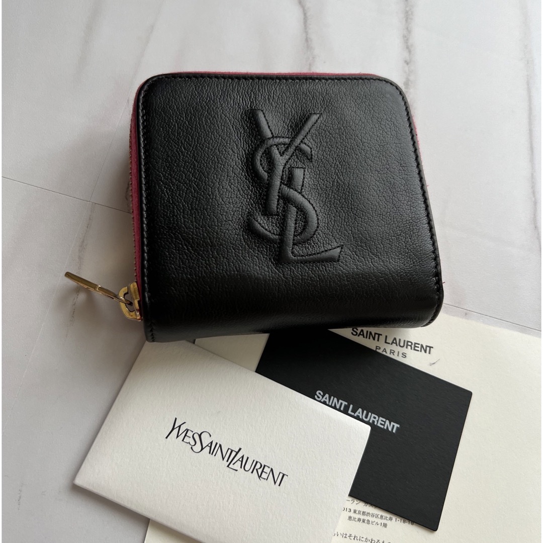 Yves Saint Laurent(イヴサンローラン)の813 美品 イヴサンローラン 2つ折り財布 レディースのファッション小物(財布)の商品写真