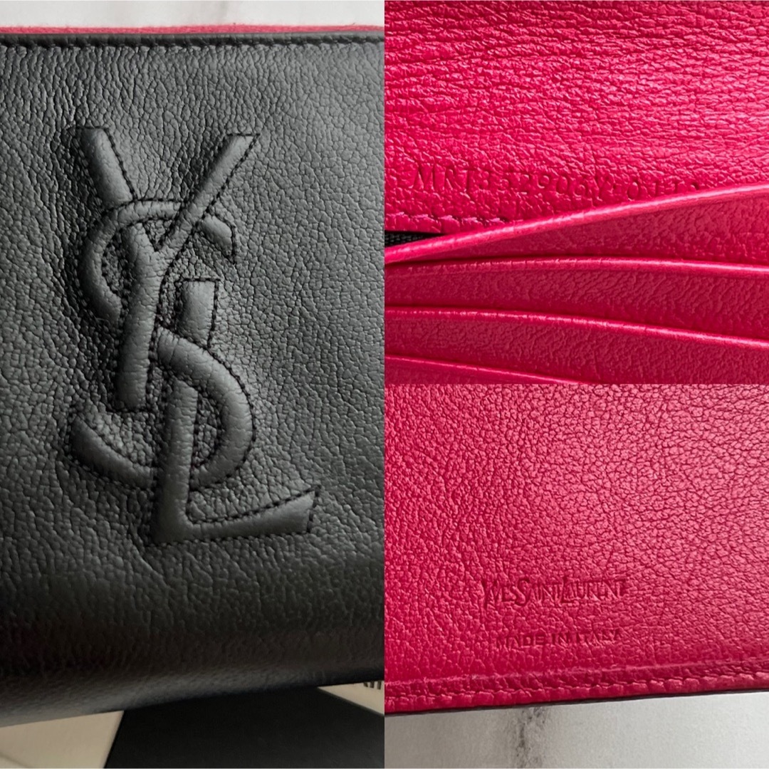 Yves Saint Laurent(イヴサンローラン)の813 美品 イヴサンローラン 2つ折り財布 レディースのファッション小物(財布)の商品写真