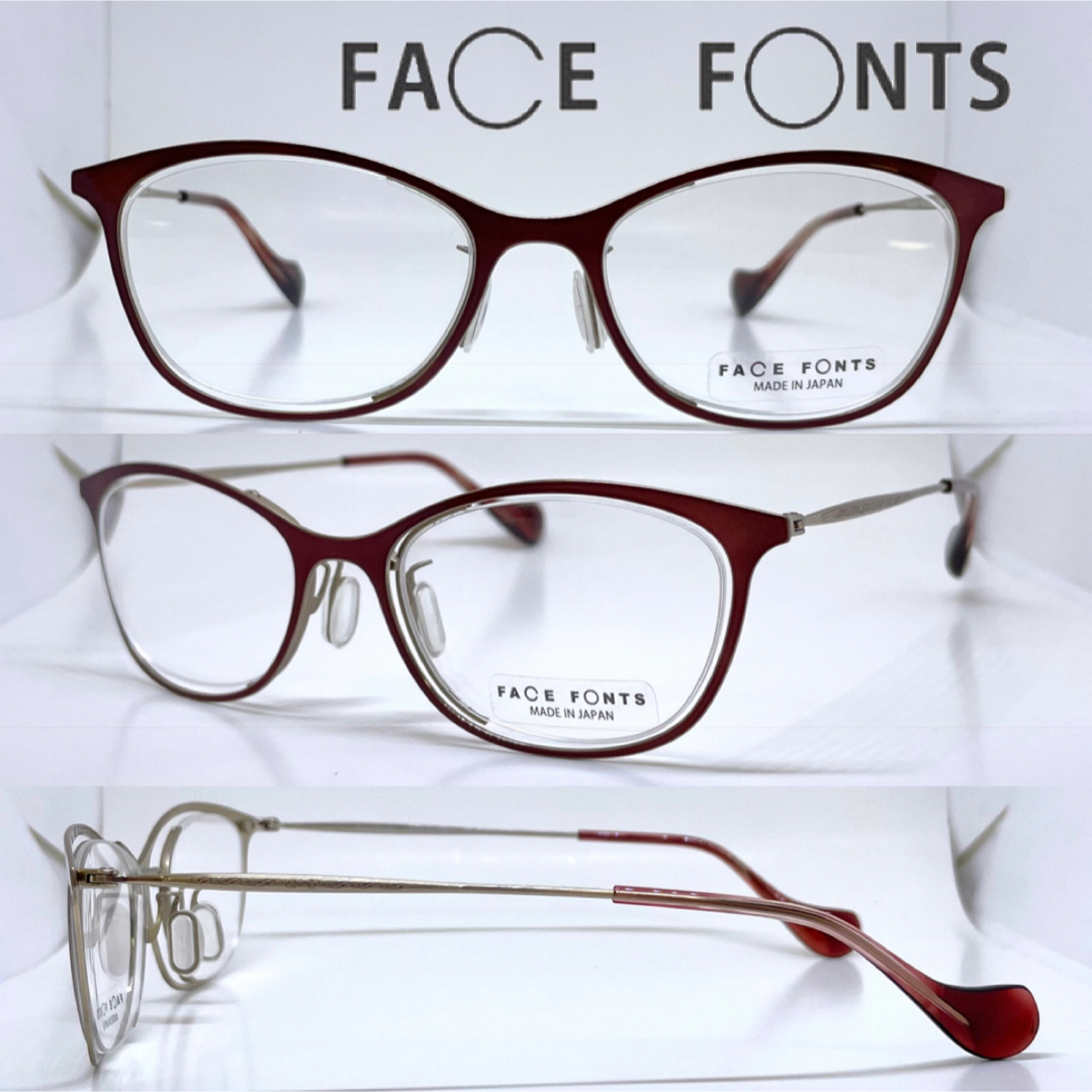 FACE FONTS フェイスフォント メガネフレーム FF-350 01