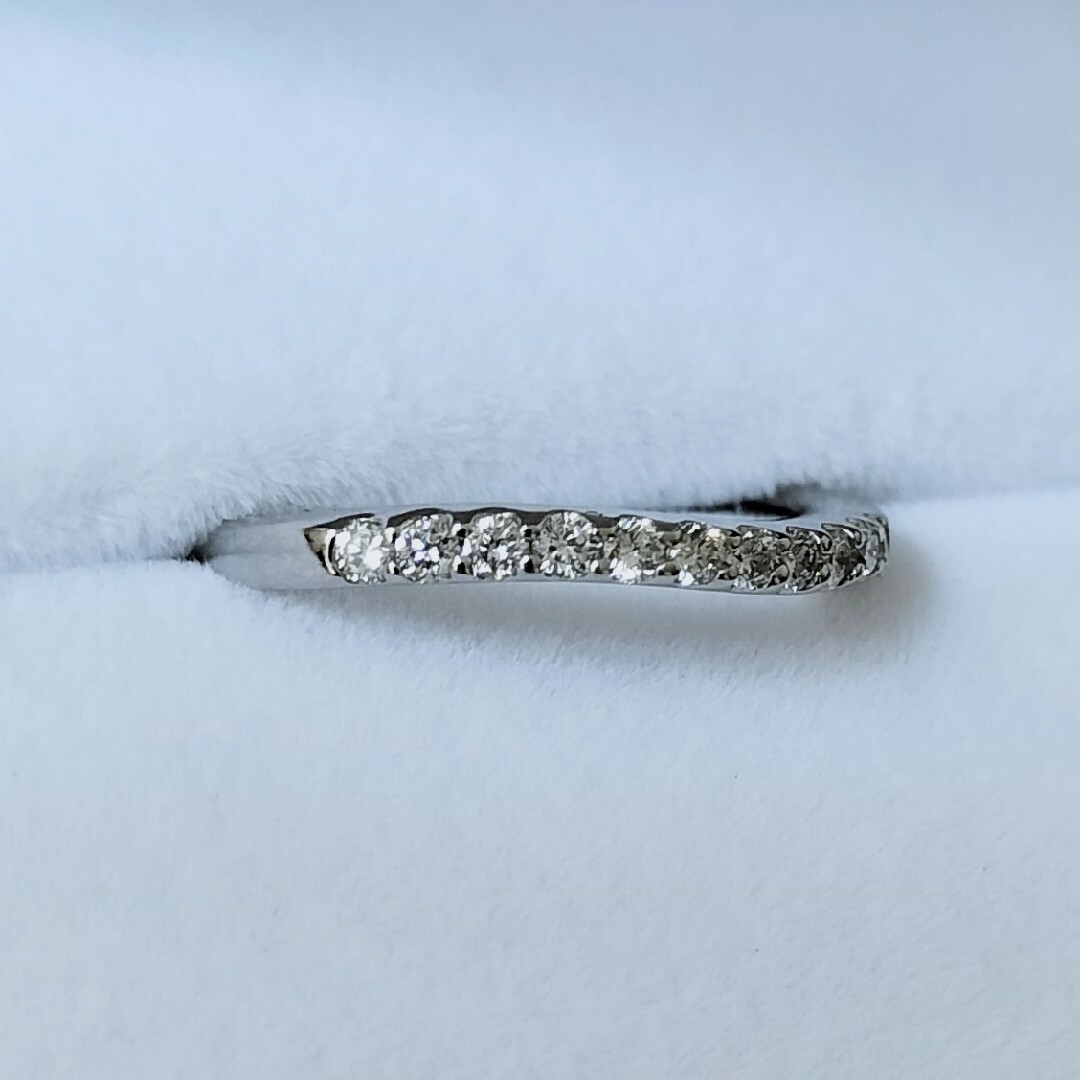 スタージュエリー ダイヤモンド エタニティ リング Pt950 0.18ct