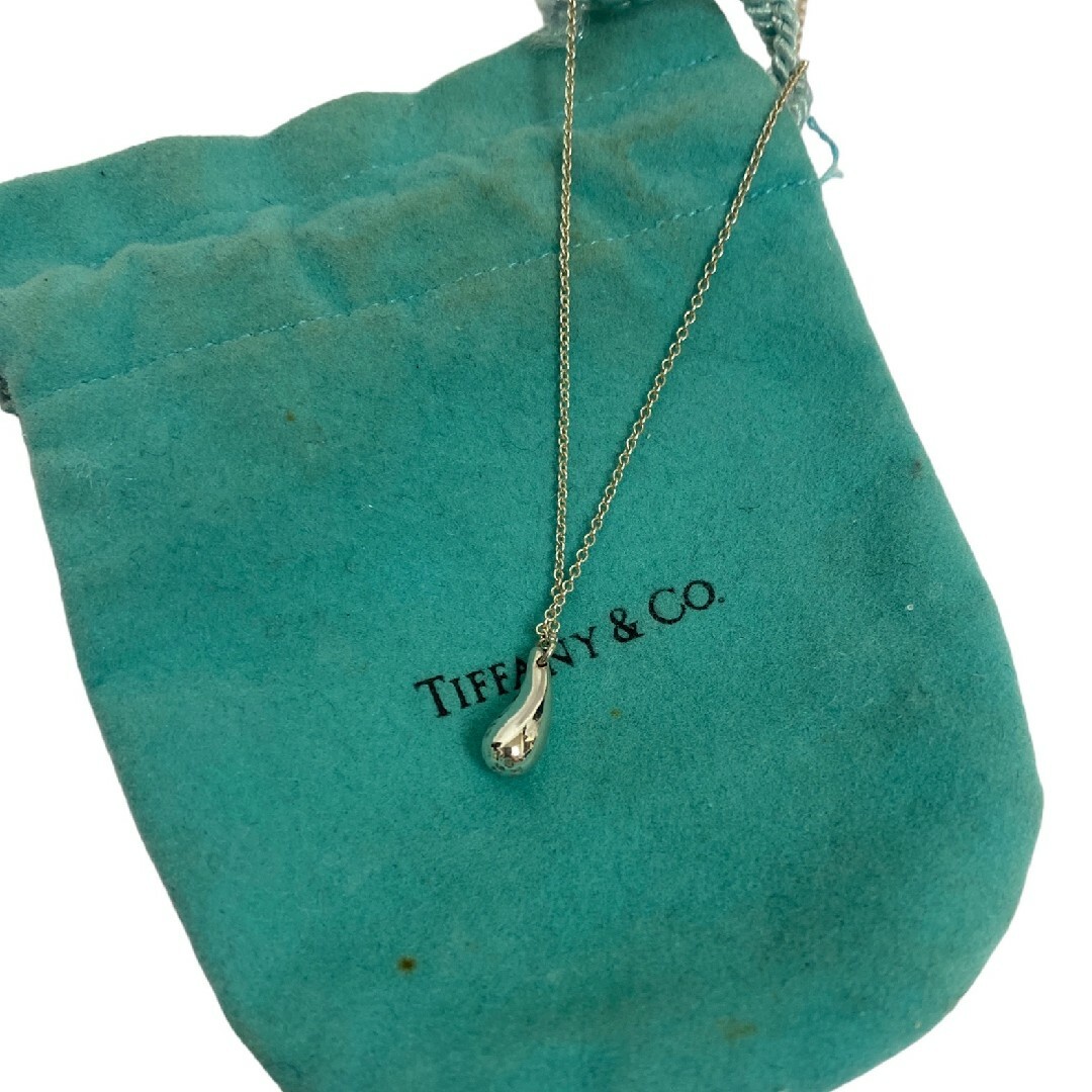 超美品♡Tiffany&Co.ティファニー ティアドロップペンダント シルバー 1