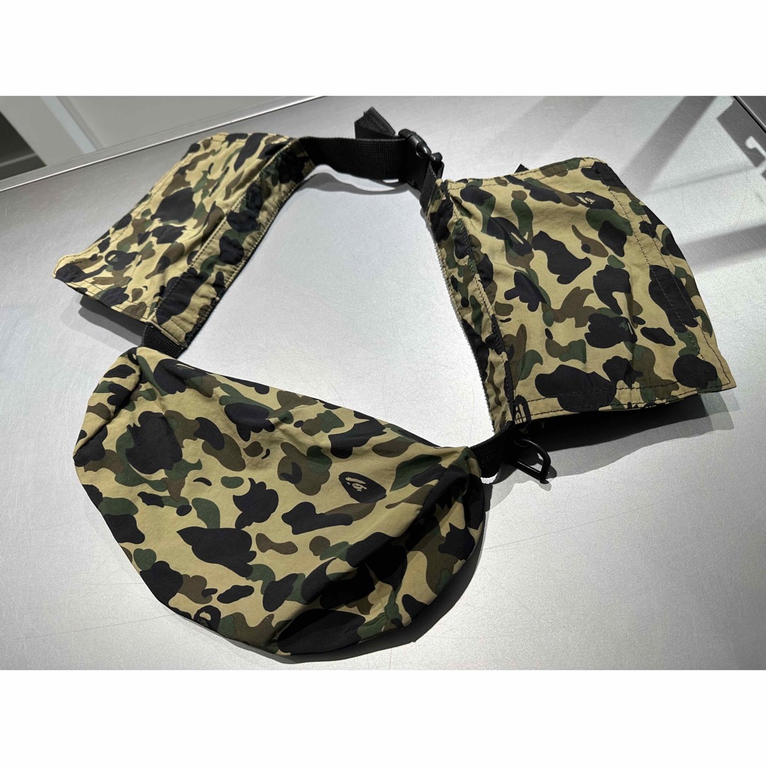 APE 3連 ウエストバッグ bape ウエストポーチ-eastgate.mk