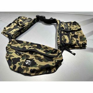 APE 3連 ウエストバッグ bape ウエストポーチ-eastgate.mk