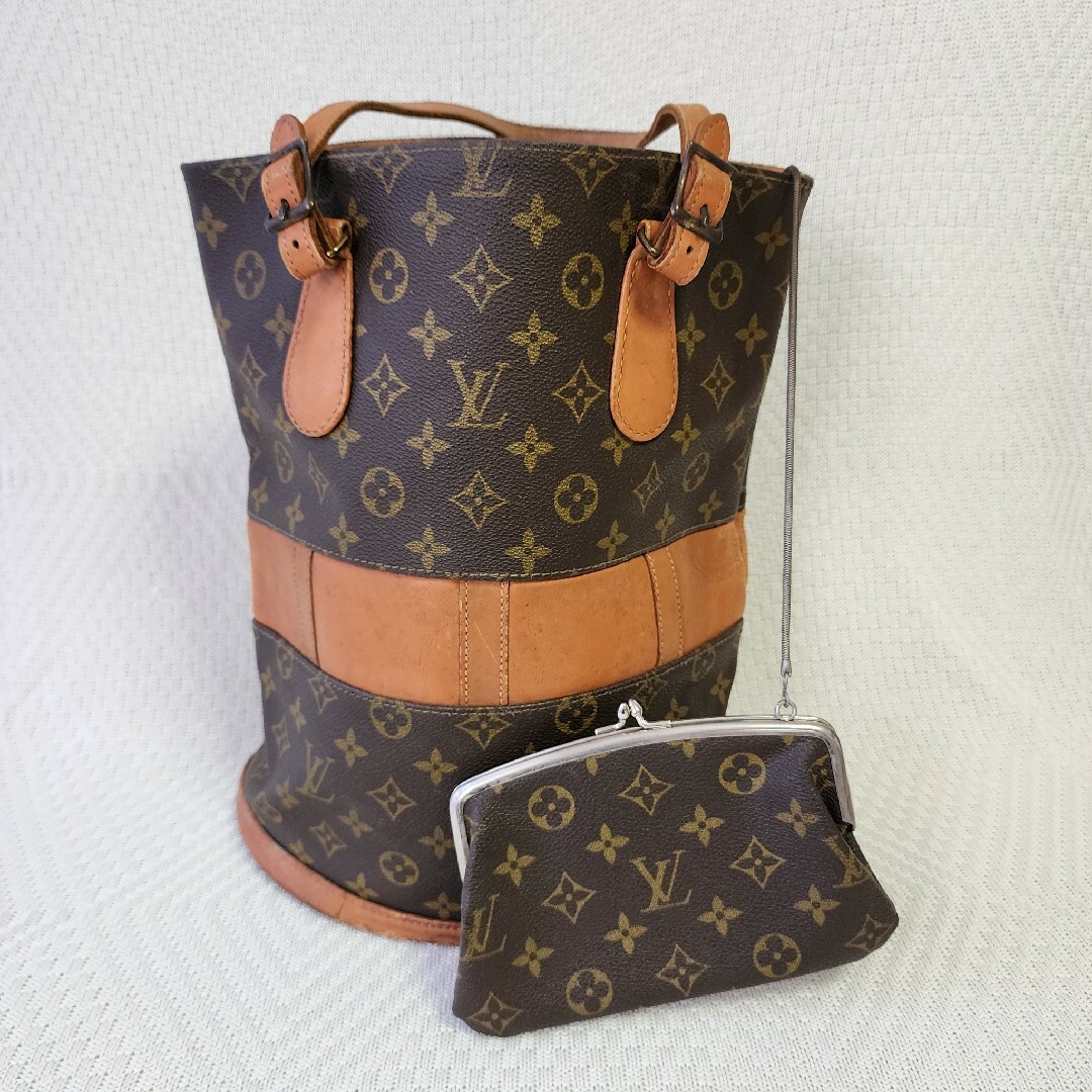 LOUIS VUITTON(ルイヴィトン)のルイヴィトン バケツ型 トートバッグ USA レディースのバッグ(トートバッグ)の商品写真