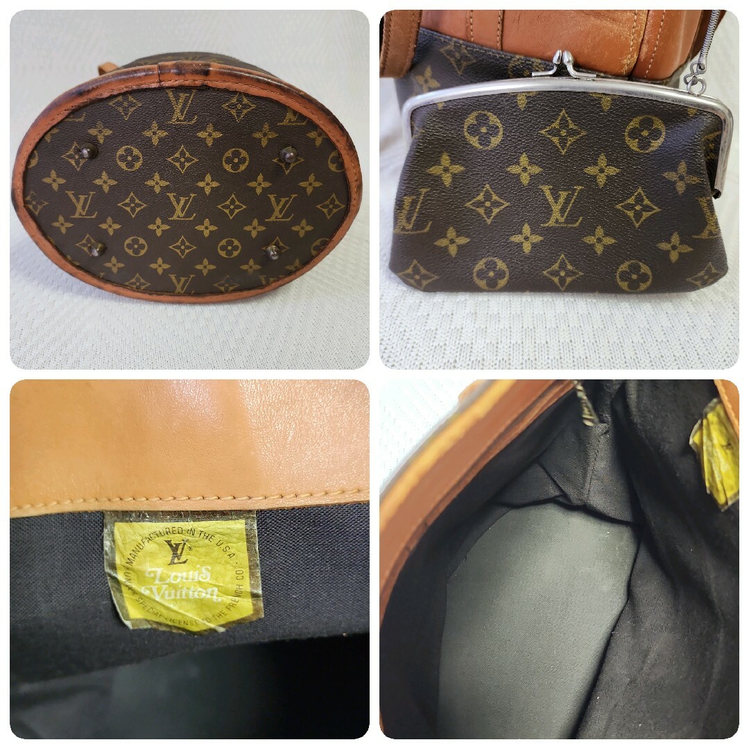 LOUIS VUITTON(ルイヴィトン)のルイヴィトン バケツ型 トートバッグ USA レディースのバッグ(トートバッグ)の商品写真