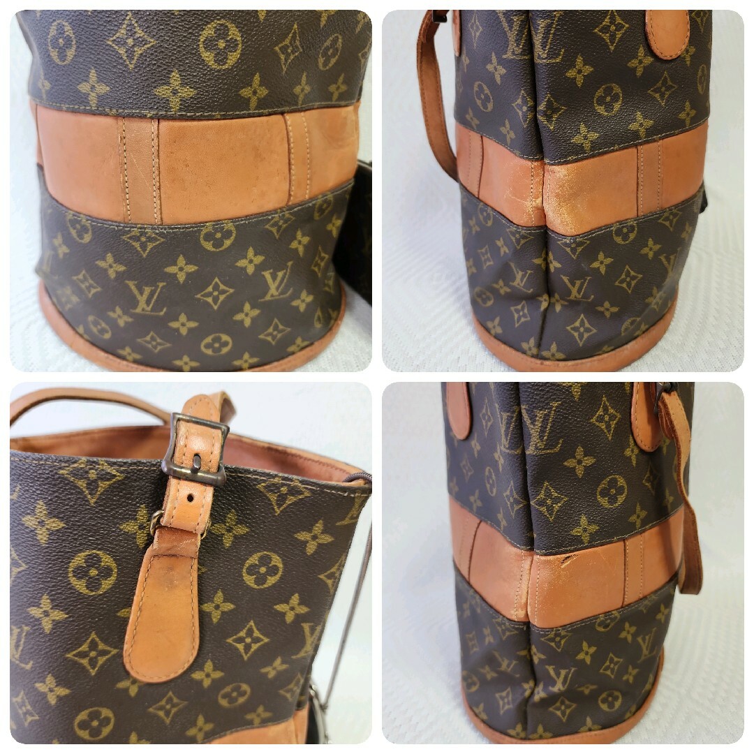 LOUIS VUITTON(ルイヴィトン)のルイヴィトン バケツ型 トートバッグ USA レディースのバッグ(トートバッグ)の商品写真