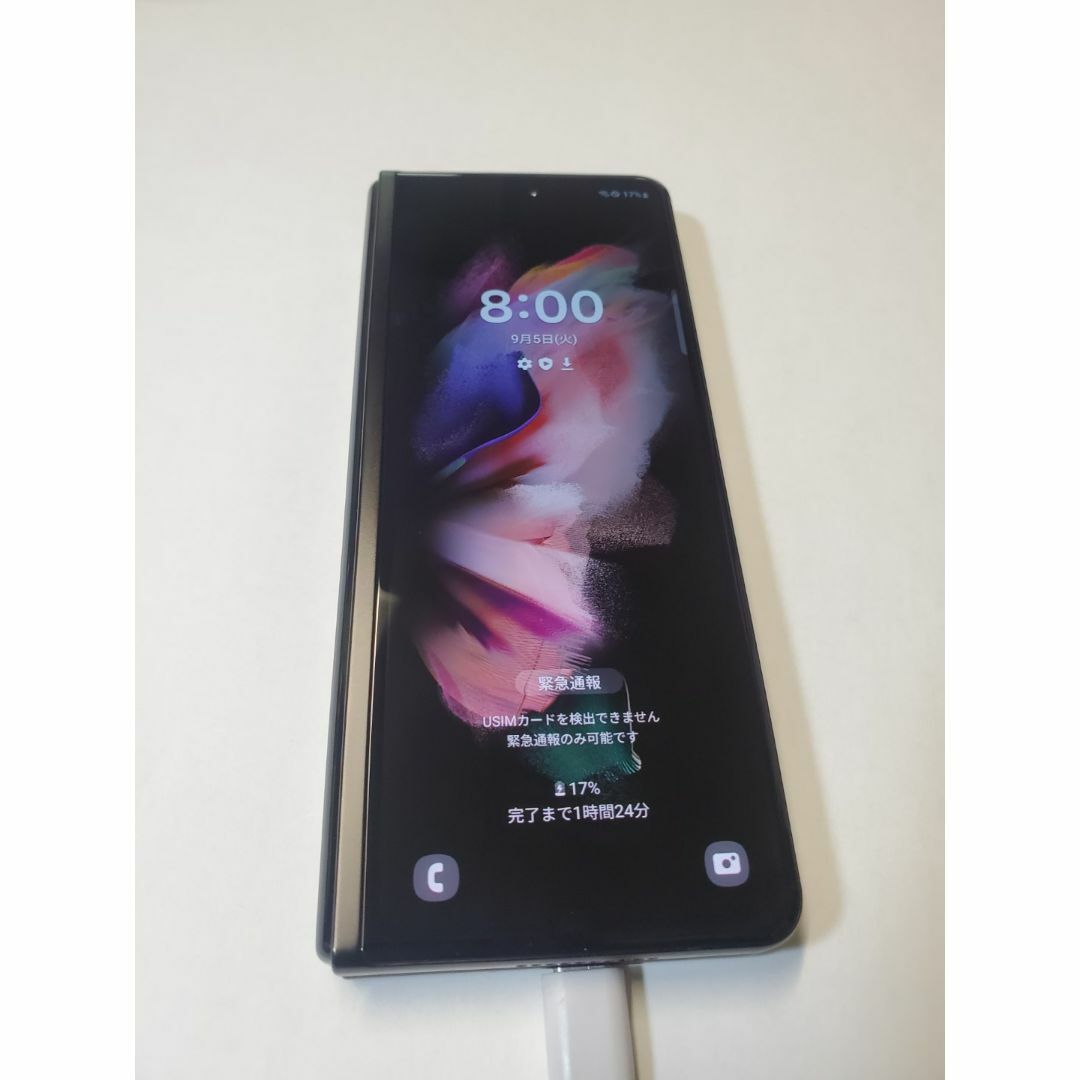 ジャンク品　韓国版 Galaxy Z Fold3 5G 256GBスマートフォン本体