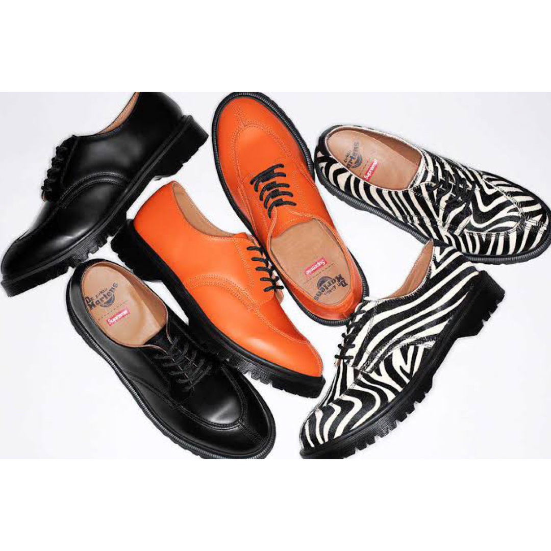 Supreme(シュプリーム)のSupreme/Dr.Martens Split Toe 5-Eye zebra メンズの靴/シューズ(ブーツ)の商品写真