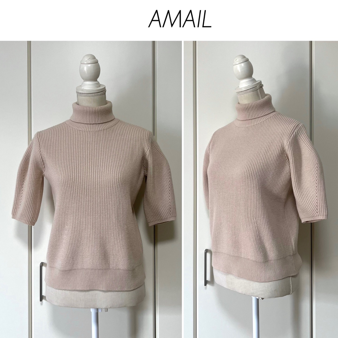 AMAIL(アマイル)のAMAIL タートルネックニット レディースのトップス(ニット/セーター)の商品写真