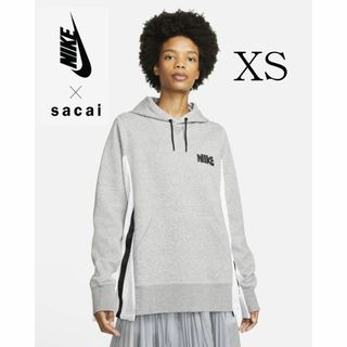 【新品・未使用】ナイキ x サカイ NIKE ×sacai コラボパーカー XS