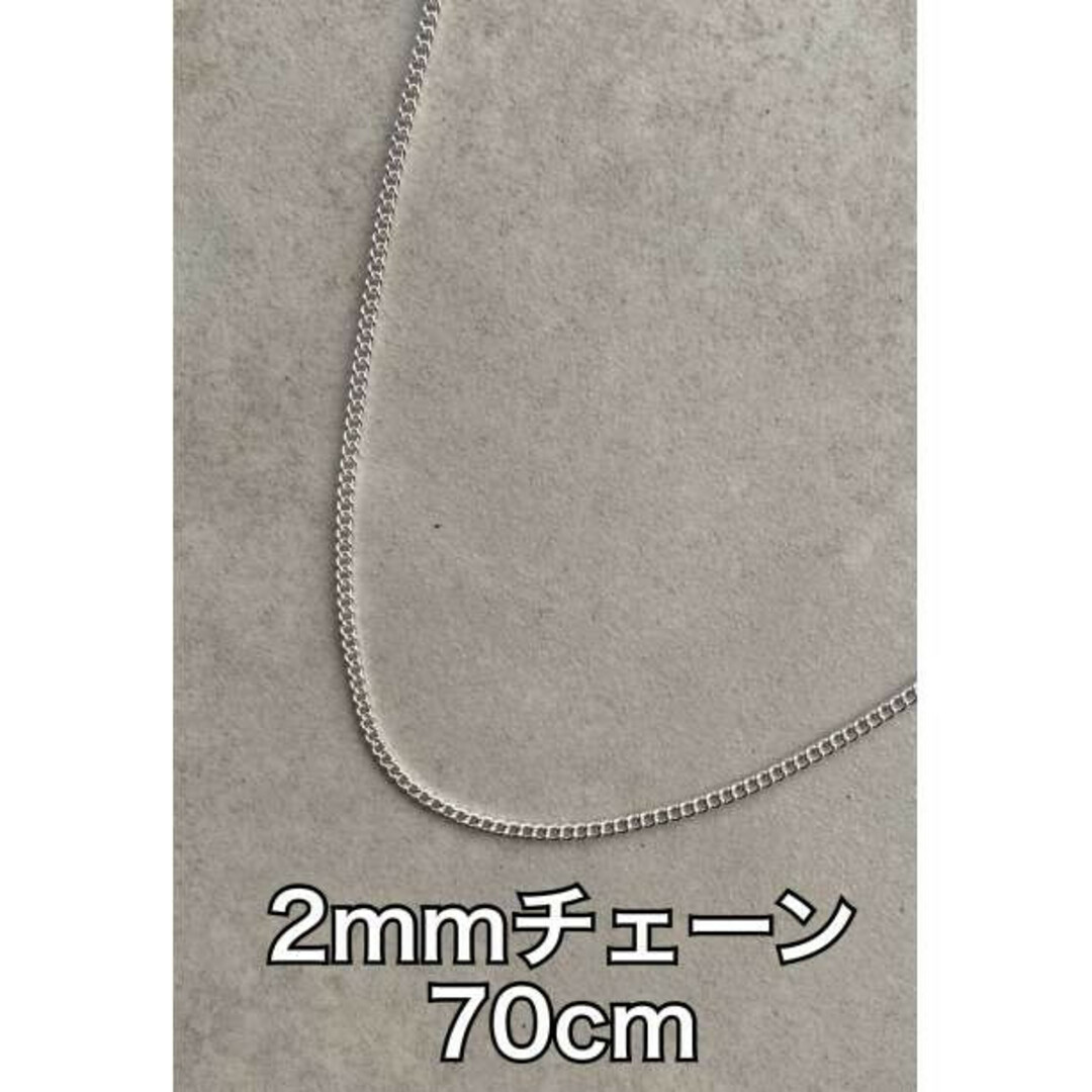 2mm ステンレス ロング 70cm 喜平シンプルチェーンネックレス メンズの通販 by accessory V's shop｜ラクマ