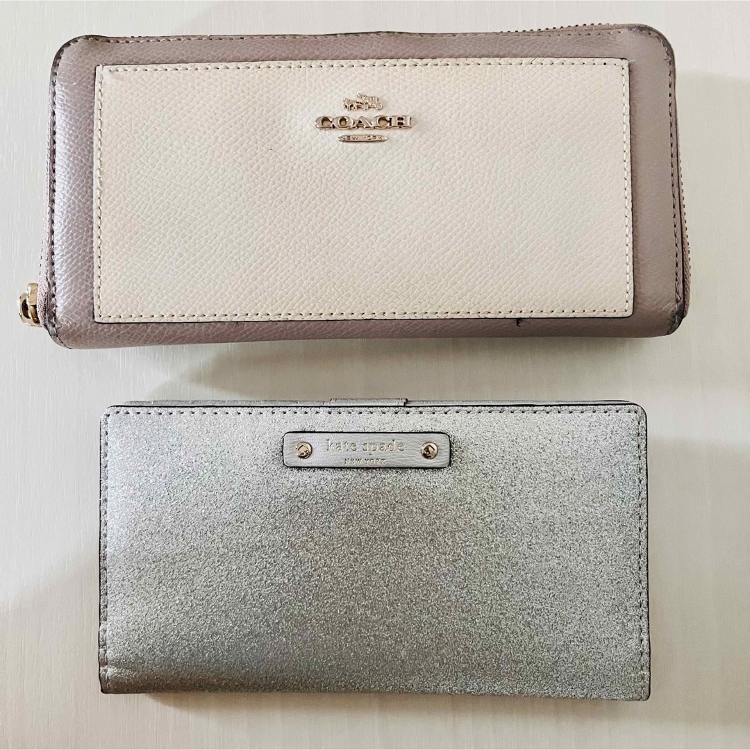 財布 2点セット COACH kate spade ケイトスペード 長財布 | フリマアプリ ラクマ
