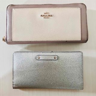 コーチ(COACH)の財布　2点セット　COACH　kate spade　ケイトスペード　長財布(財布)