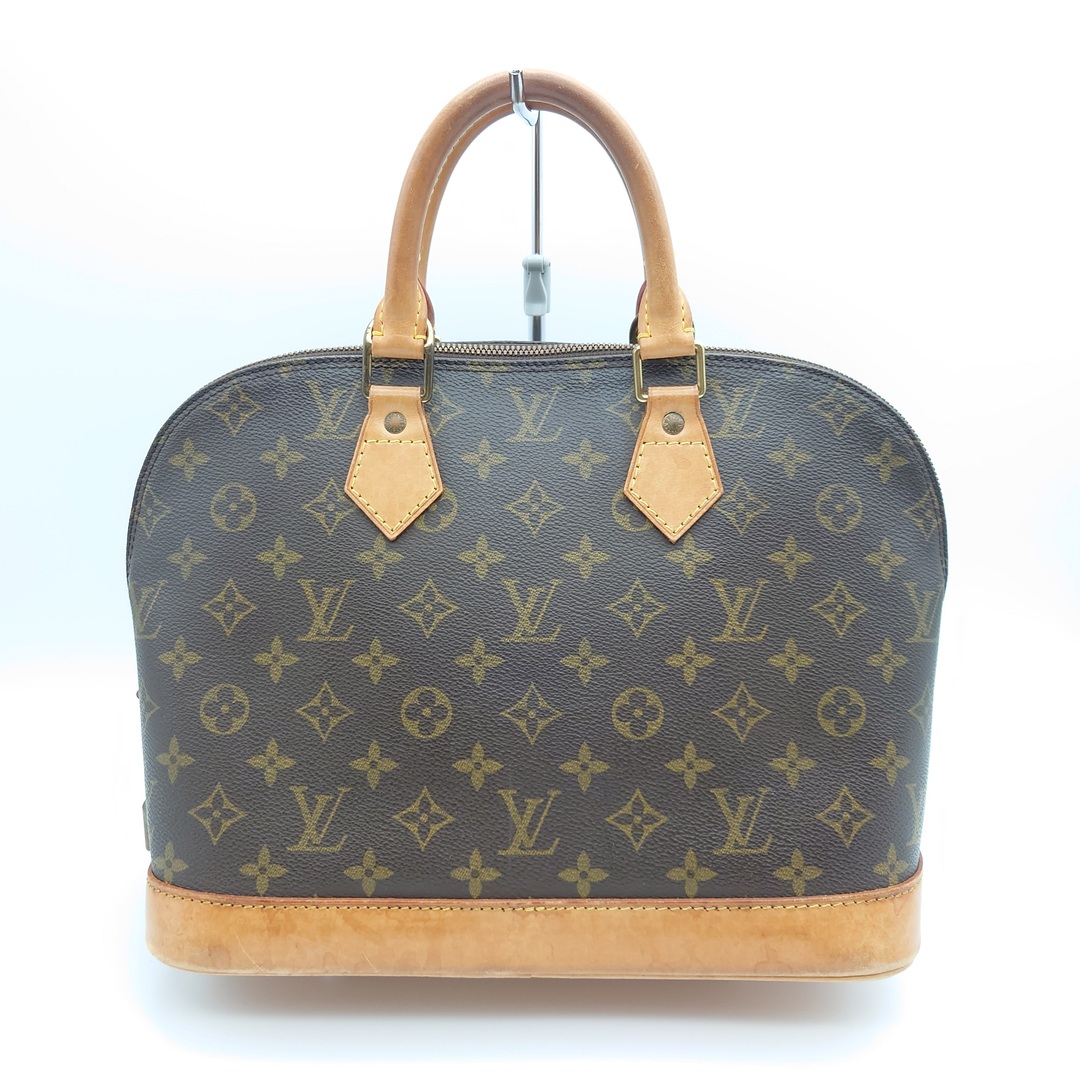 LV ルイヴィトン Louis Vuitton アルマ ハンドバッグ モノグラム 茶色 ...