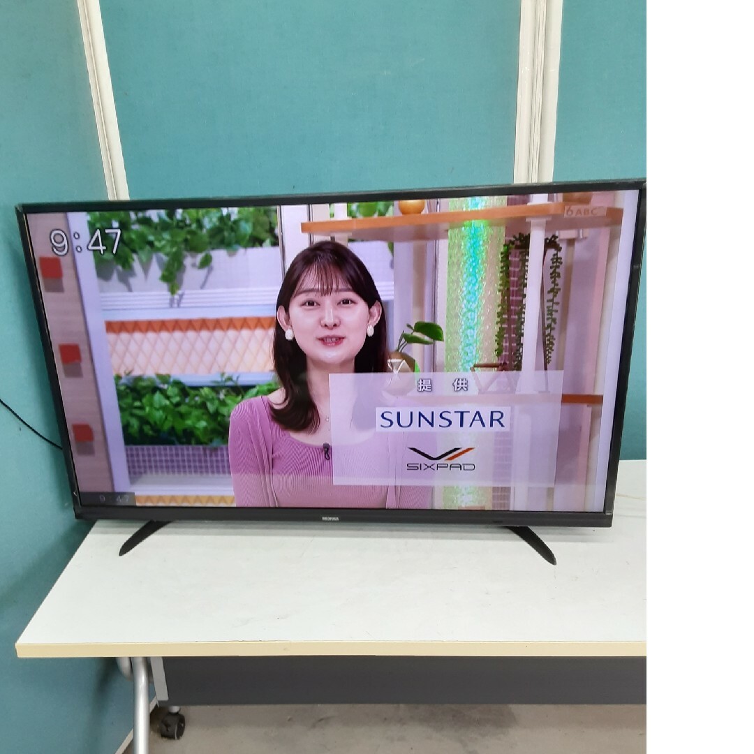 アイリスオーヤマ(アイリスオーヤマ)のアイリス　43型フルハイビジョン液晶テレビ　外付けHDD録画対応 スマホ/家電/カメラのテレビ/映像機器(テレビ)の商品写真