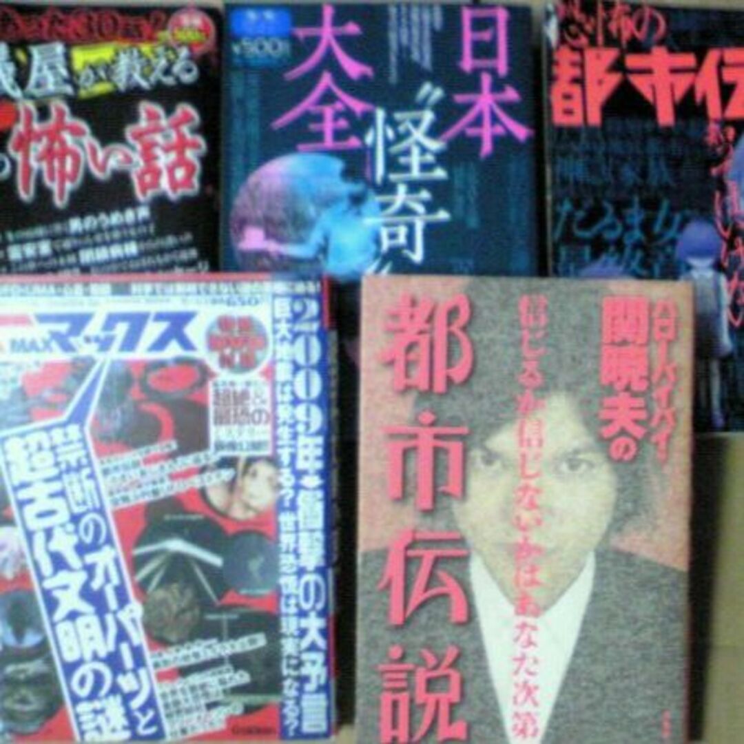 【危険】心霊実録体験 怪奇 UFO･UMA 都市伝説本16冊セット【恐怖】 エンタメ/ホビーの本(アート/エンタメ)の商品写真