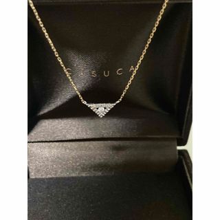 AHKAH - カスカ casuca トベラ tovera 1pストーンネックレス k18の通販