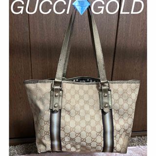 グッチ(Gucci)のGUCCI グッチ GG ゴールド トートバッグ(トートバッグ)