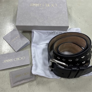 JIMMY CHOO - JIMMY CHOO ジミーチュー ベルト 85 黒 【古着】【中古 ...