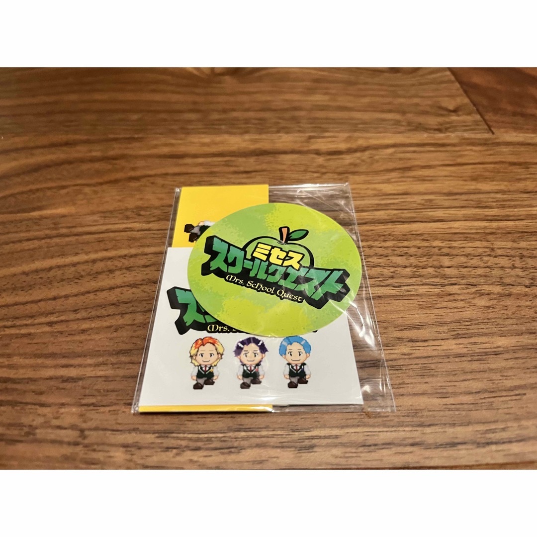 The MusiQuest 「ミセススクールクエスト」ステッカーセット エンタメ/ホビーのタレントグッズ(ミュージシャン)の商品写真