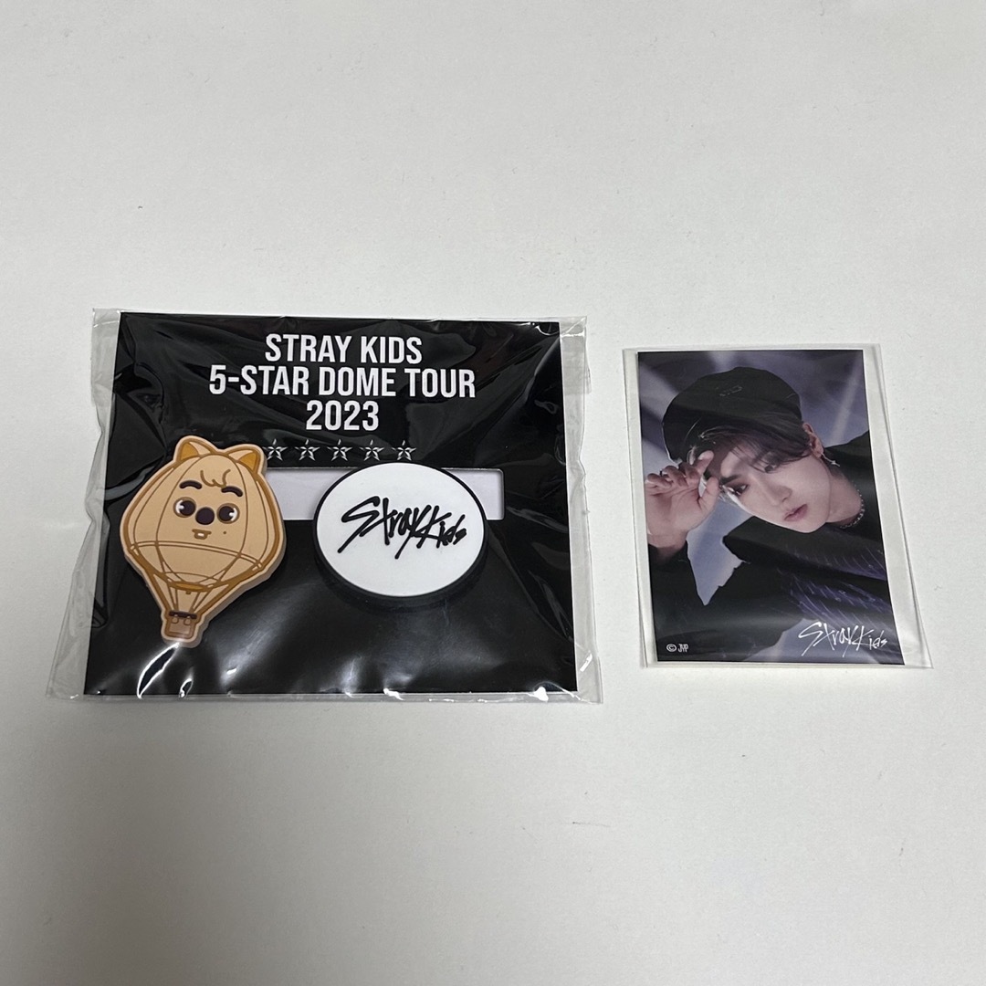 StrayKids スキズ　FCくじ　ラバークリップ+ステッカー　ハン   フリマアプリ ラクマ