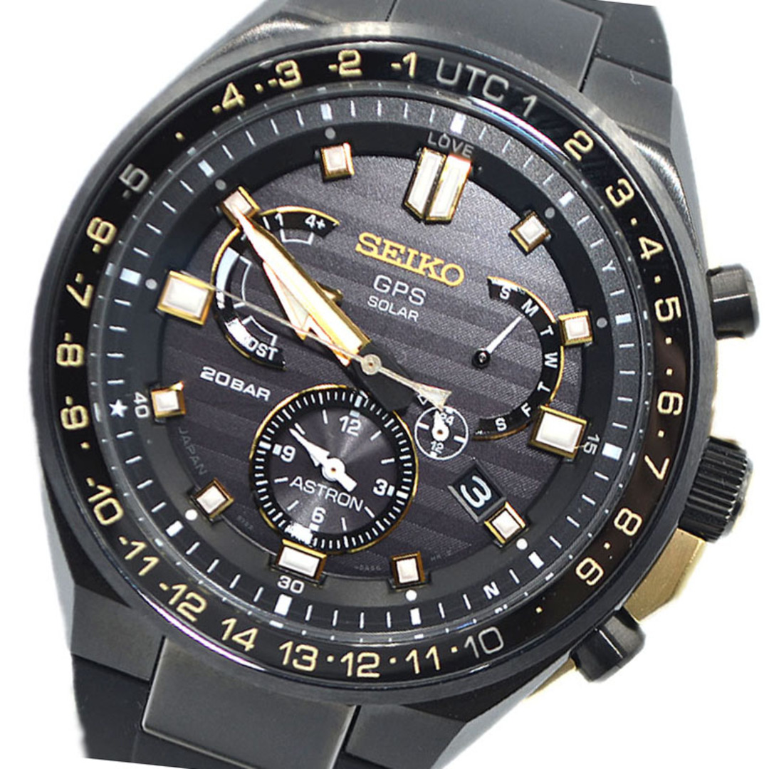セイコー SEIKO アストロン ノバク・ジョコビッチ 2018 限定モデル 1500本限定 SBXB174 セラミック/チタン ソーラー メンズ 腕時計