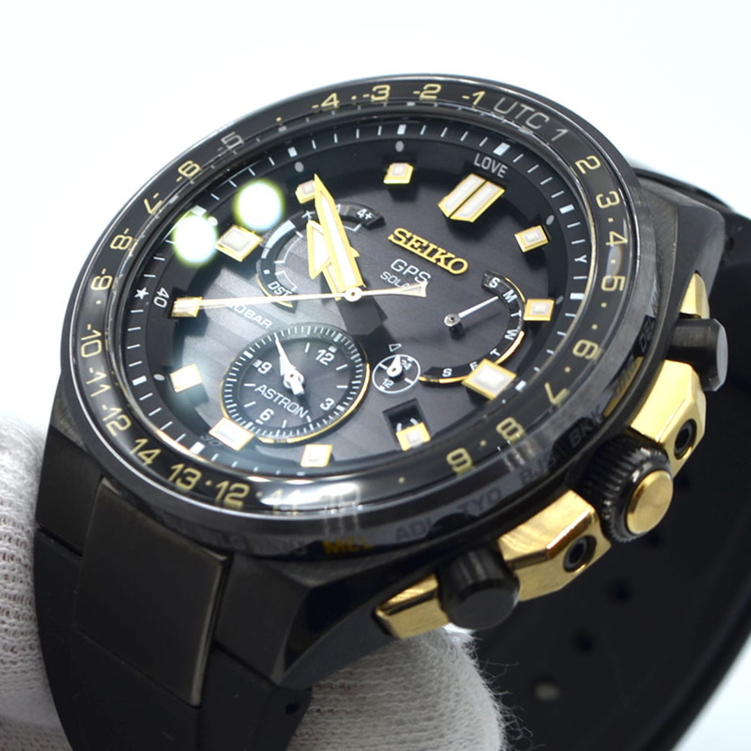 セイコー SEIKO アストロン ノバク・ジョコビッチ 2018 限定モデル 1500本限定 SBXB174 セラミック/チタン ソーラー メンズ  腕時計