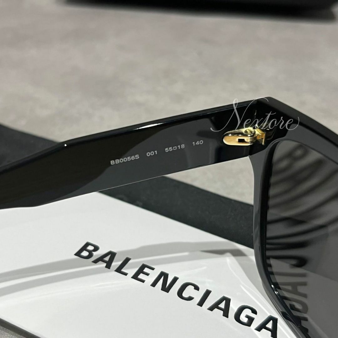 Balenciaga - 新品 バレンシアガ BB0056Ｓ 001 メガネ サングラスの