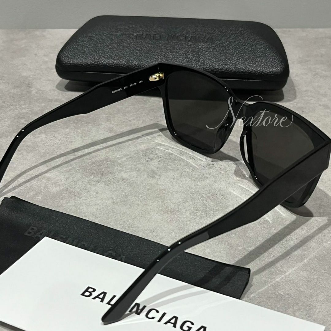 Balenciaga - 新品 バレンシアガ BB0056Ｓ 001 メガネ サングラスの