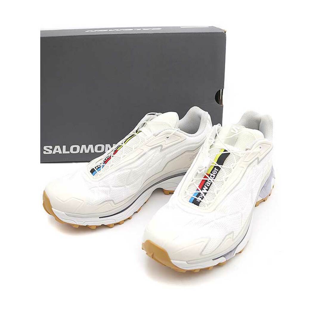 【新品未使用】salomon XT-SLATE ホワイト 28cm ②